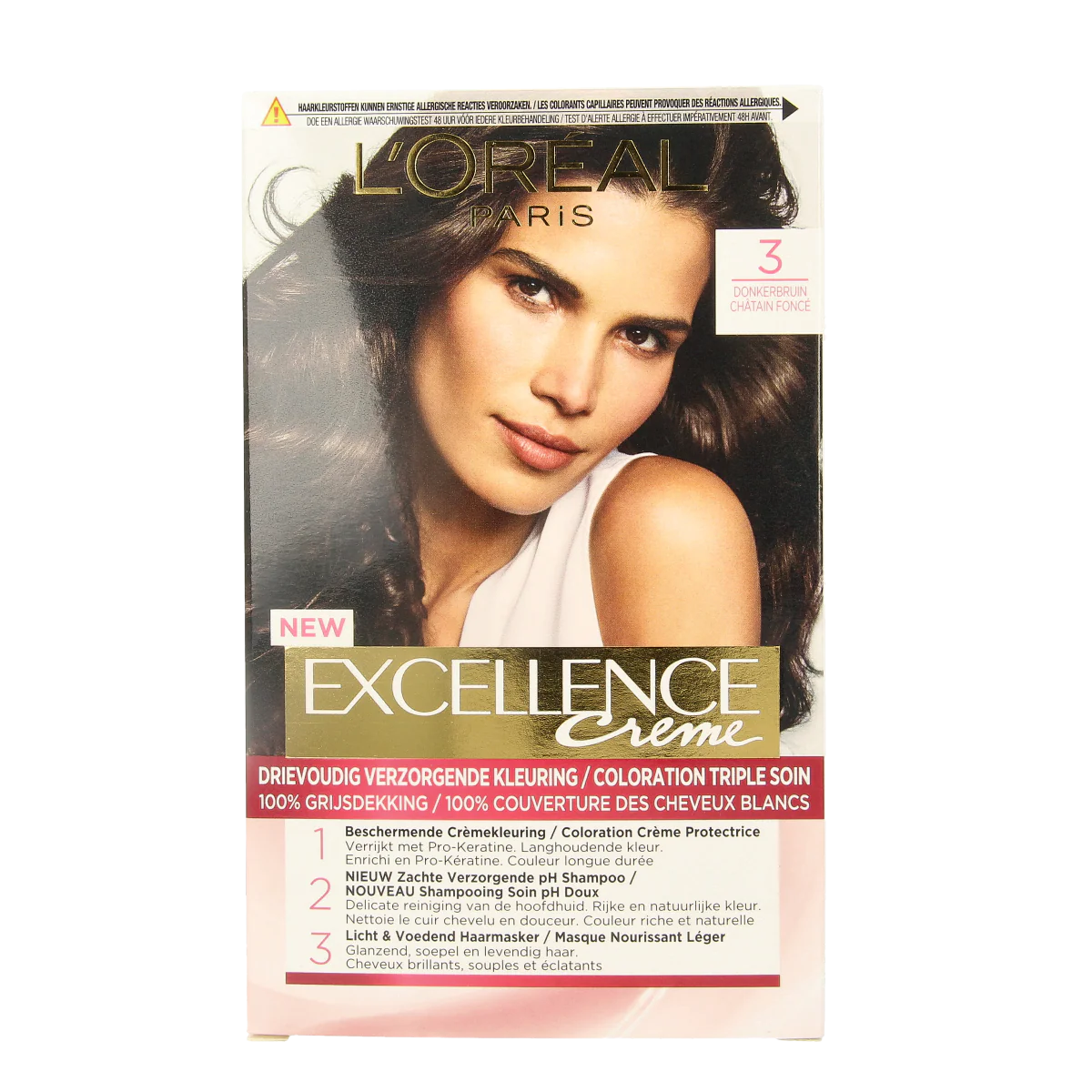 Excellence Excellence 3 donkerbruin 1.00 Set
