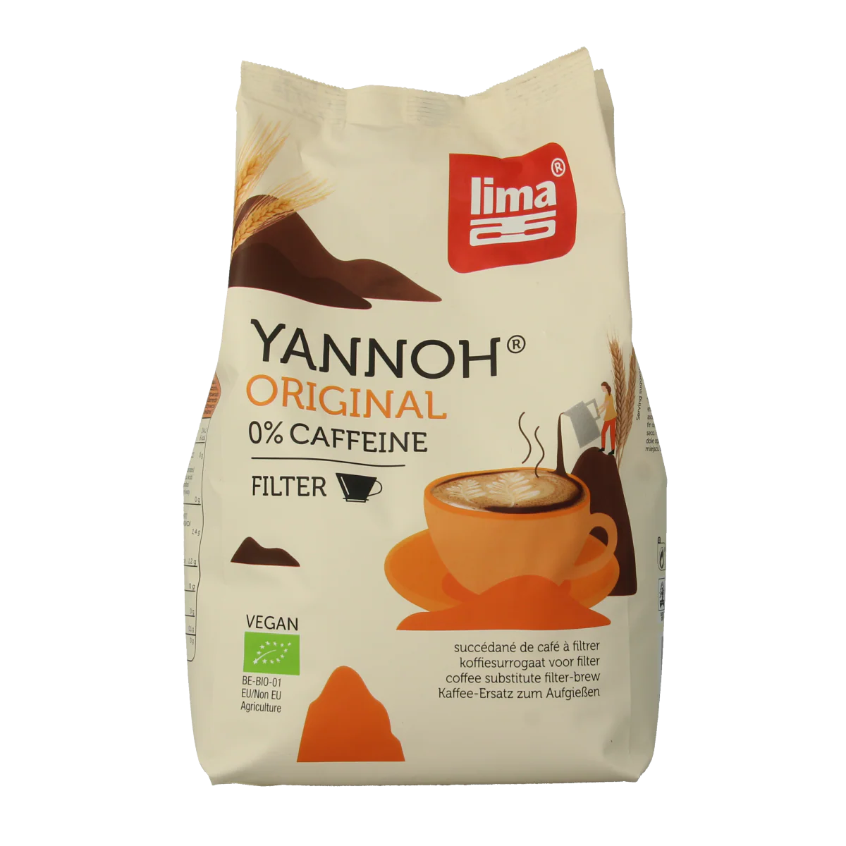 Lima Yannoh snelfilter original bio 1.00 Kilogram