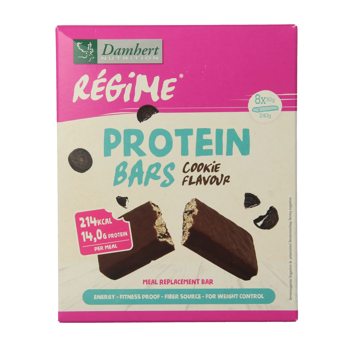 Damhert Slim maaltijdrepen chocolade 240.00 Gram