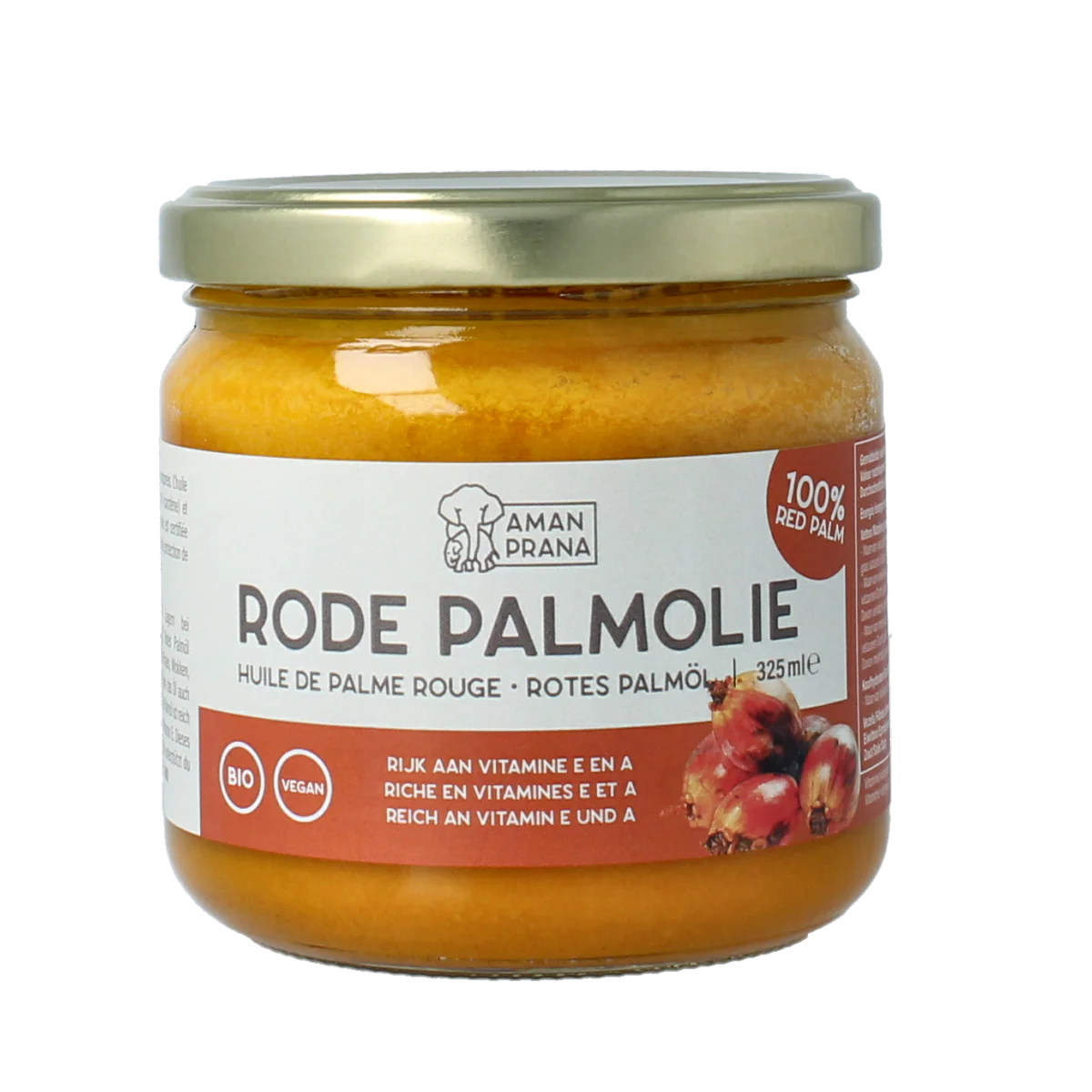 Amanprana Rode palmolie bio 325.00 Milliliter