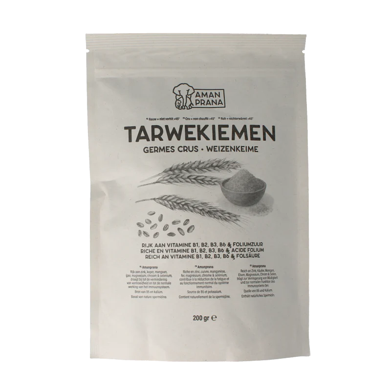 Amanprana Tarwekiemen raw bio 200 Gram