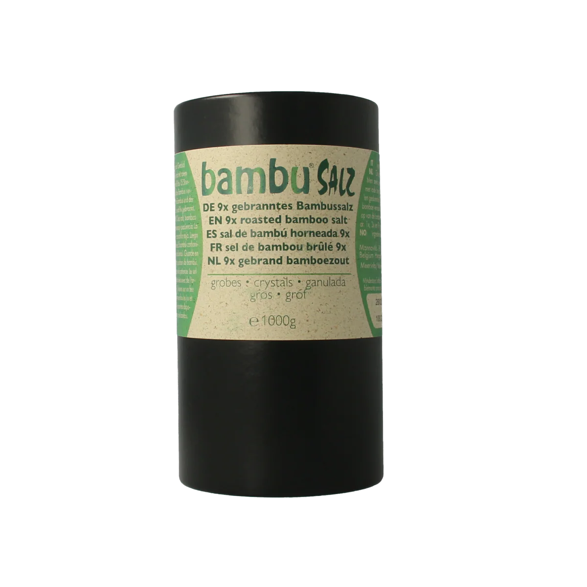 Bambu Salz Bamboezout grof 9x gebrand 1 Kilogram