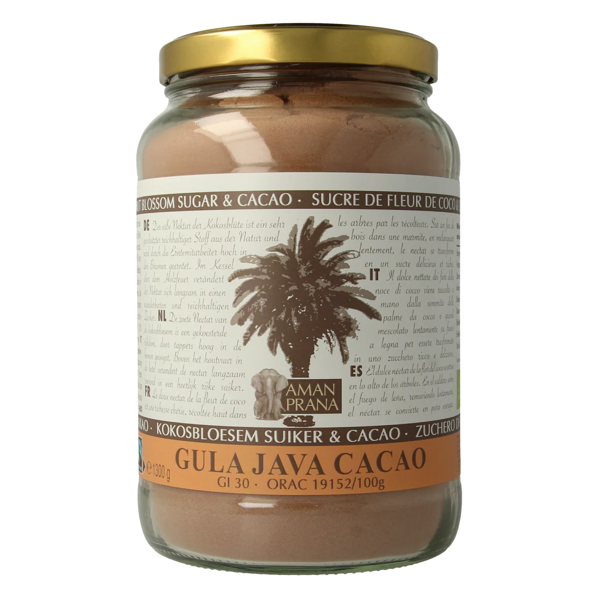 Amanprana Gula java cacao bio 1300.00 Gram