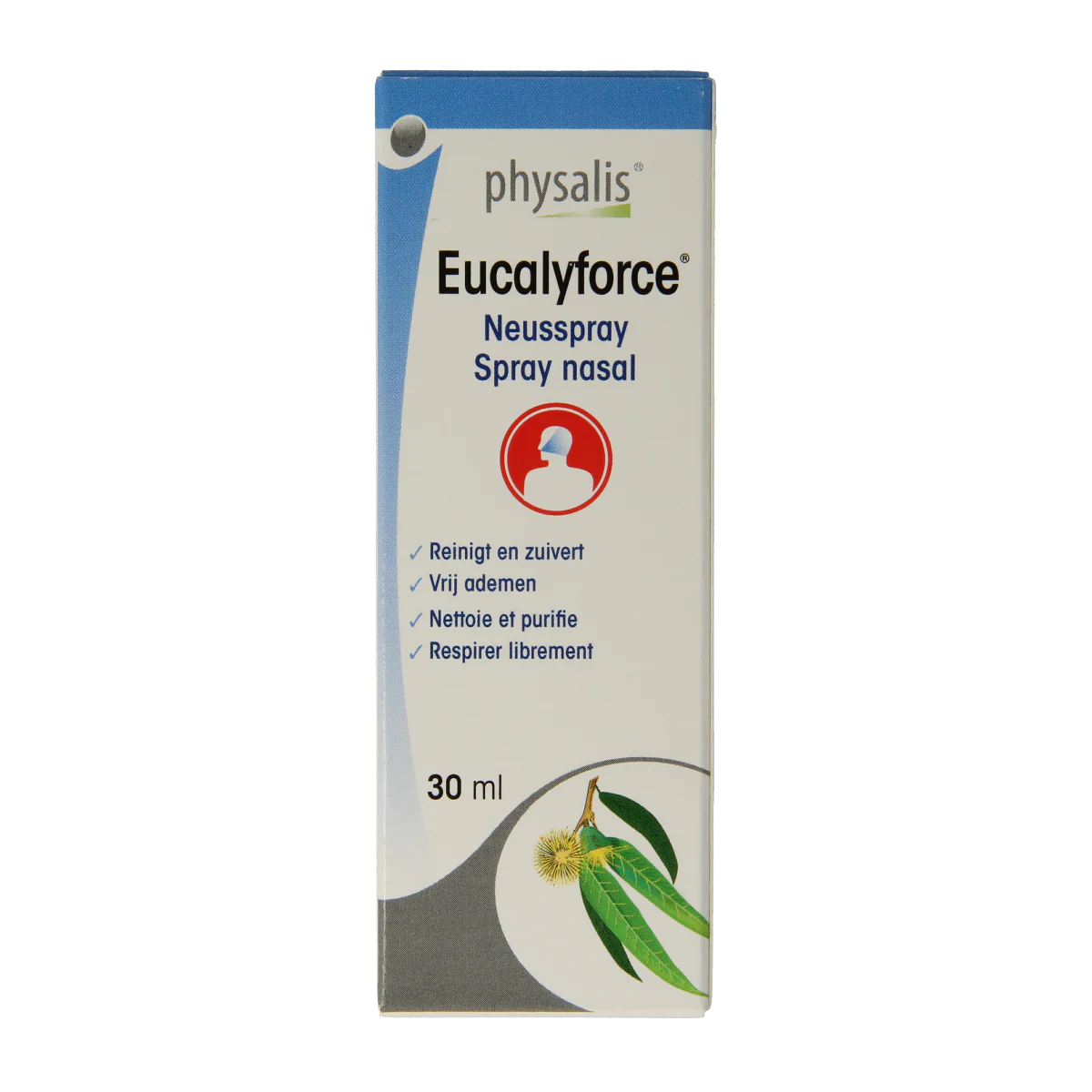 Physalis Eucalyforce neusspray 30.00 Milliliter