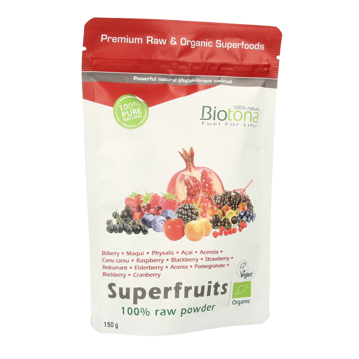 Biotona Superfruits raw powder bio 150.00 Gram