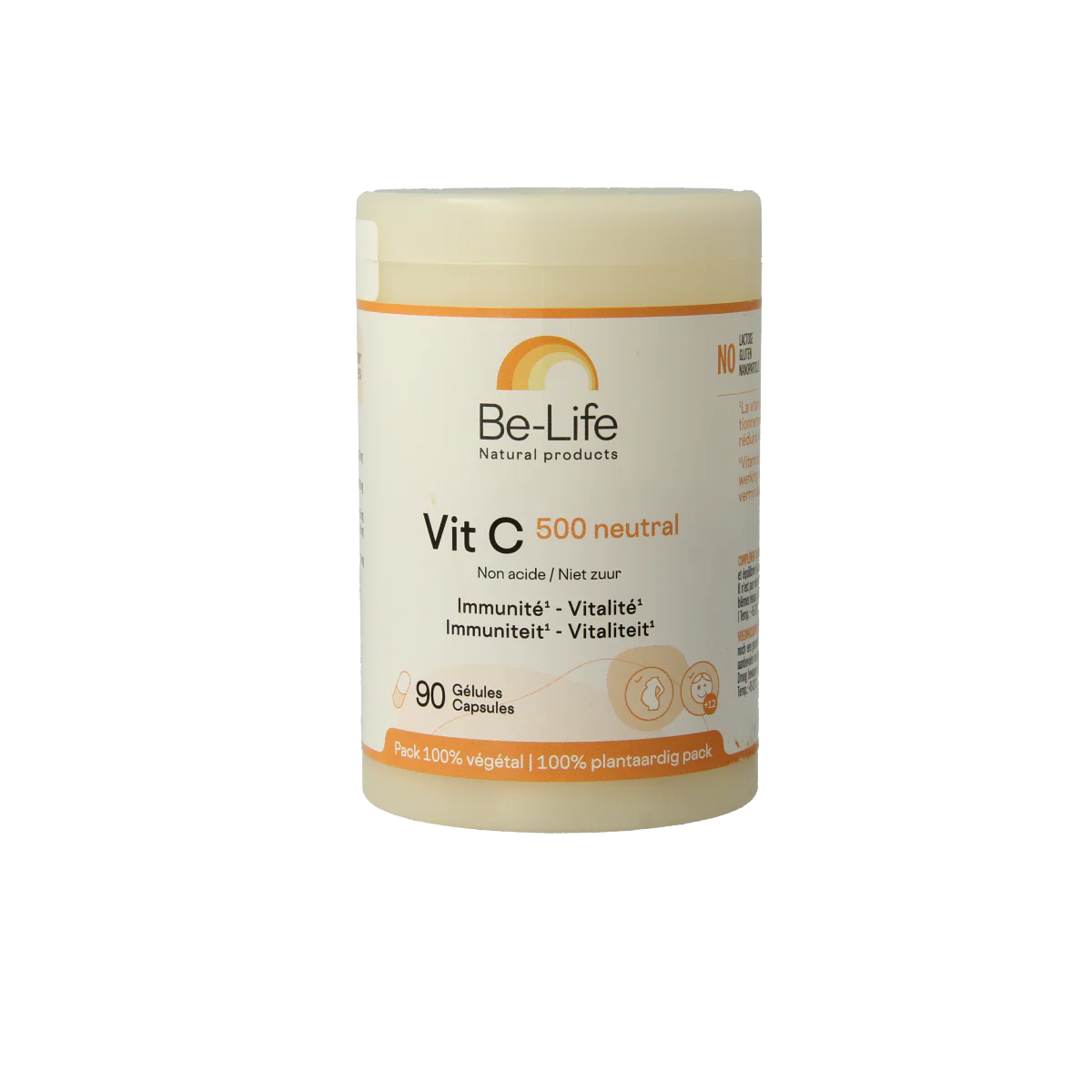 Be-Life Vitamine C 500 neutral 90.00 Capsules