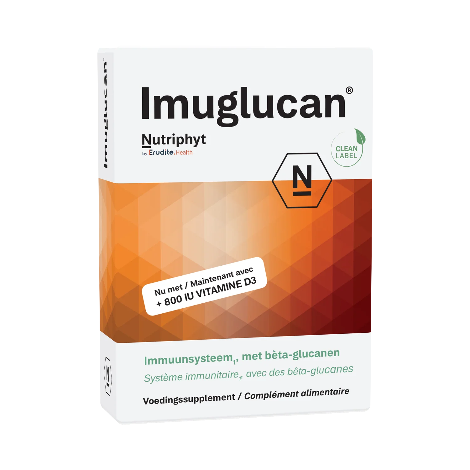 Nutriphyt Imuglucan 30.00 Vegetarische capsules