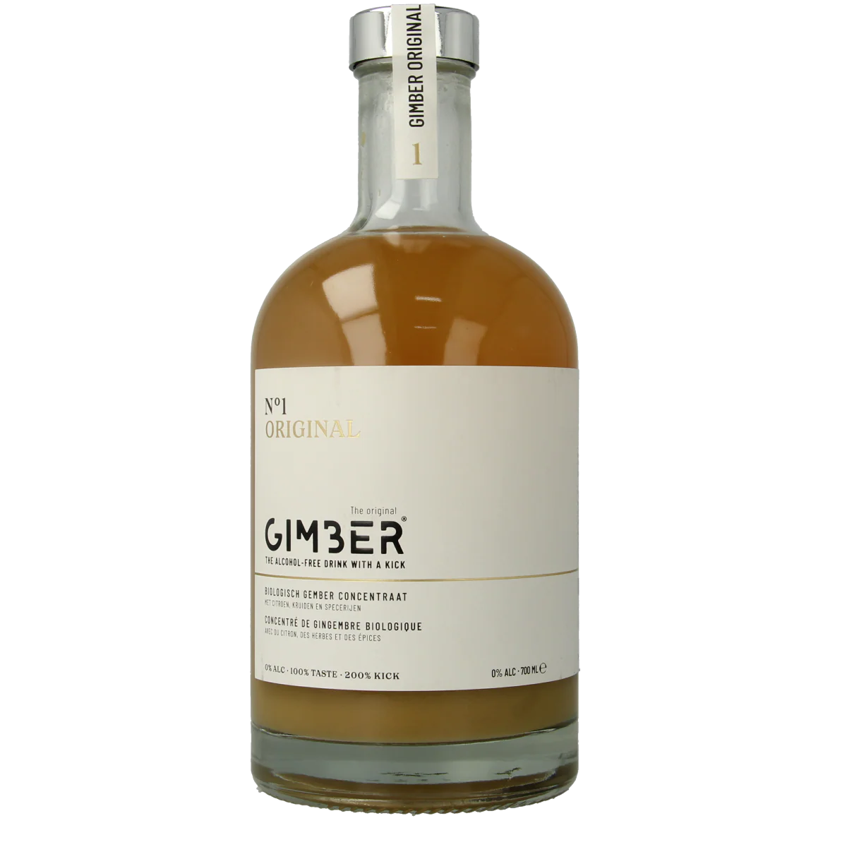 Gimber  No. 1 original gember concentraat bio 700.00 Milliliter