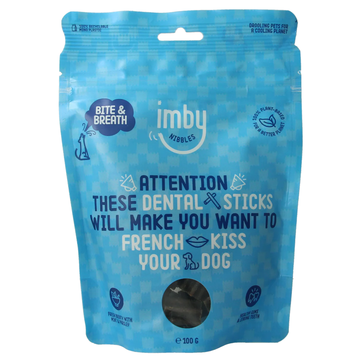 Imby Pet Food  Hondensnack dental stick vegan 100.00 Gram
