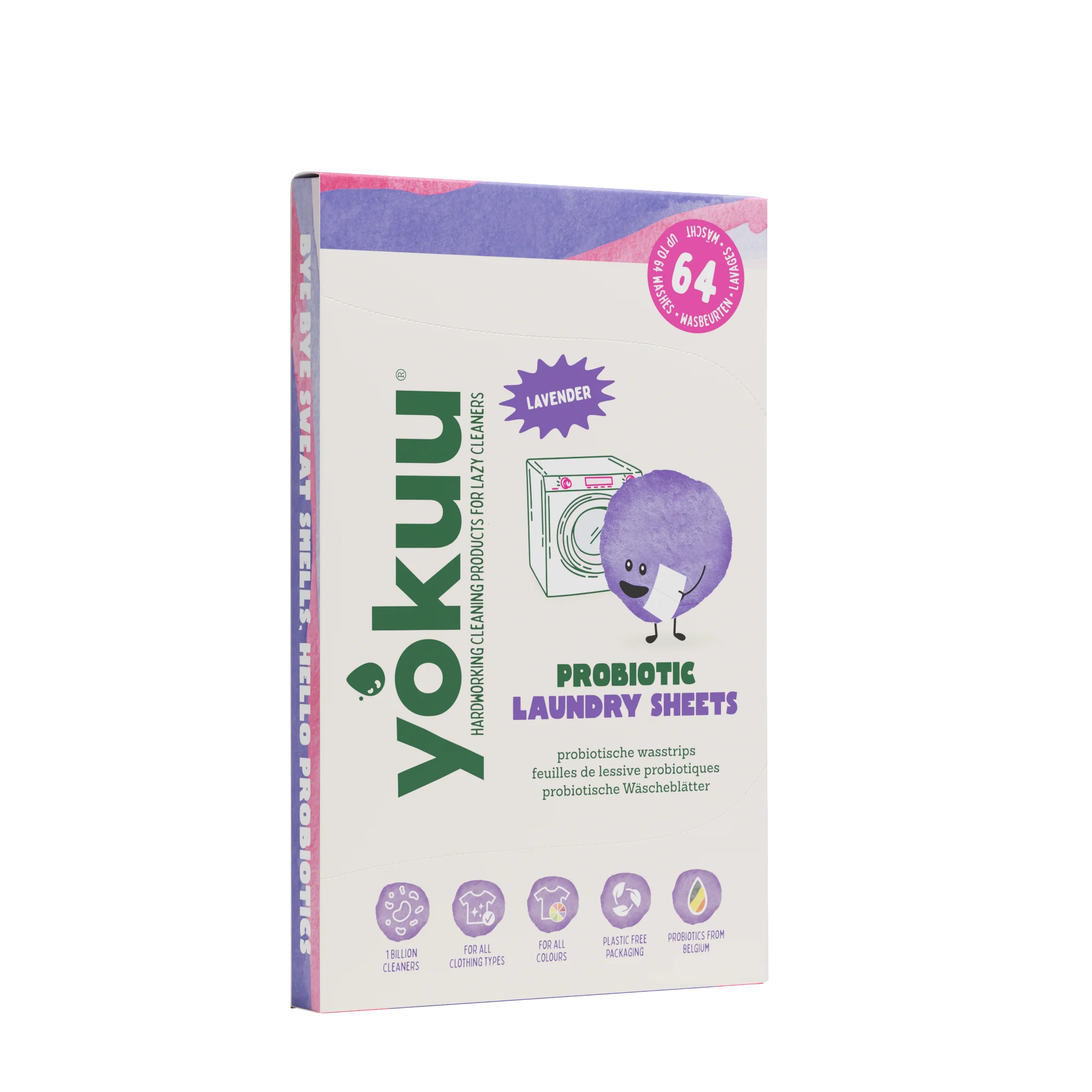 Yokuu Wasstrips lavendel 96.00 Gram