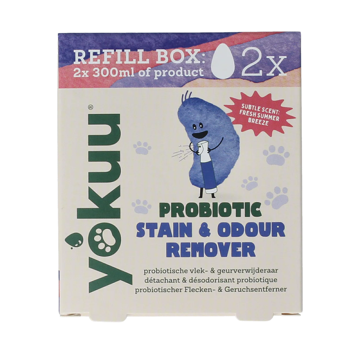 Yokuu Probio vlek & geurverwijderaar huisdieren refill 2.00 Stuks