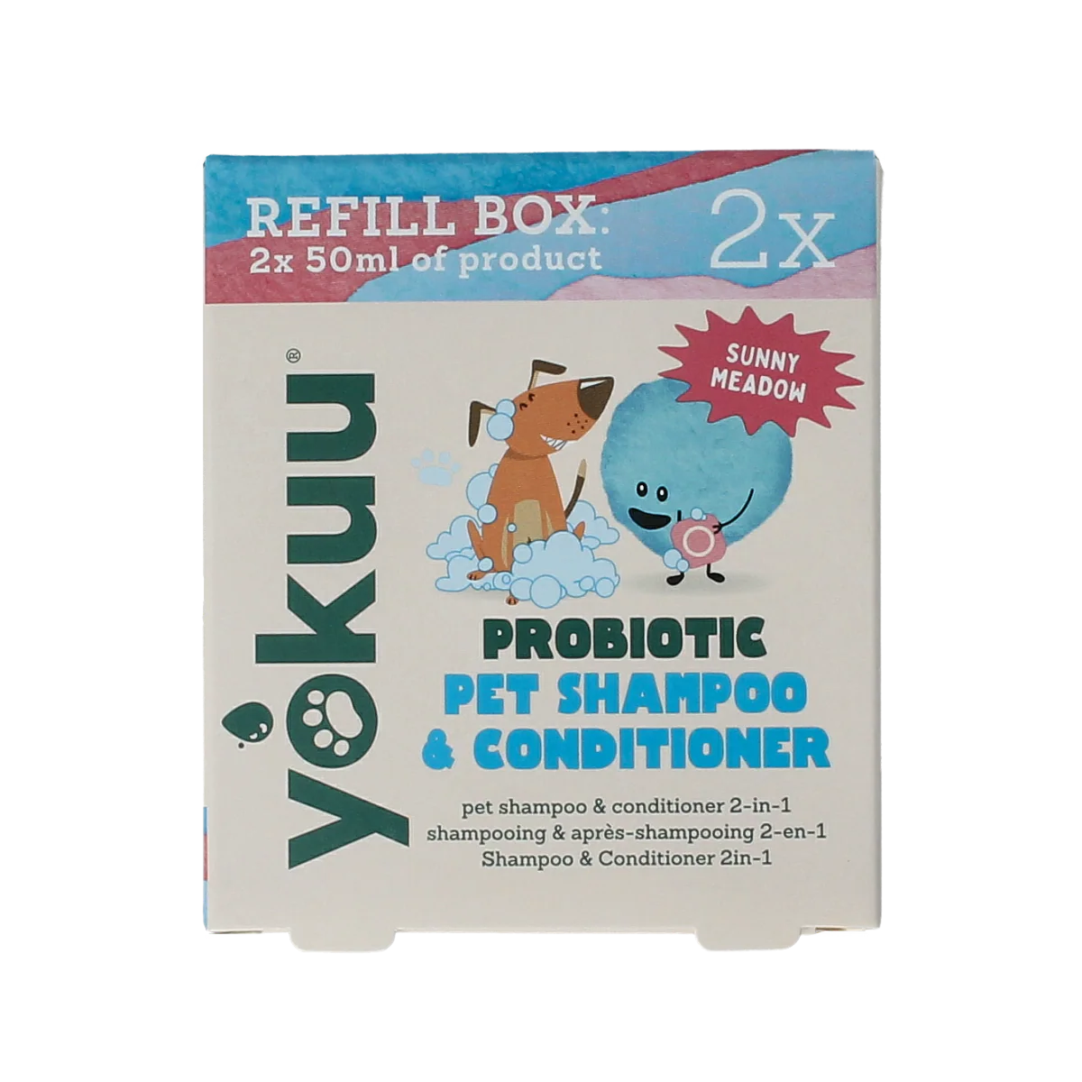 Yokuu Probio shampoo & conditioner huisdieren navul 2.00 Stuks
