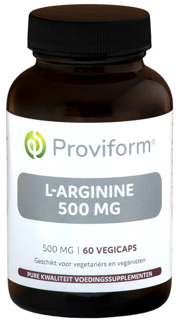 Proviform L-Arginine 500mg 60.00 Vegetarische capsules