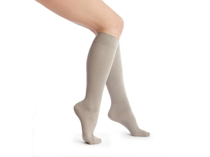 Thuasne Venoflex simply cotton fin kous dames beige maat 1 1 Paar