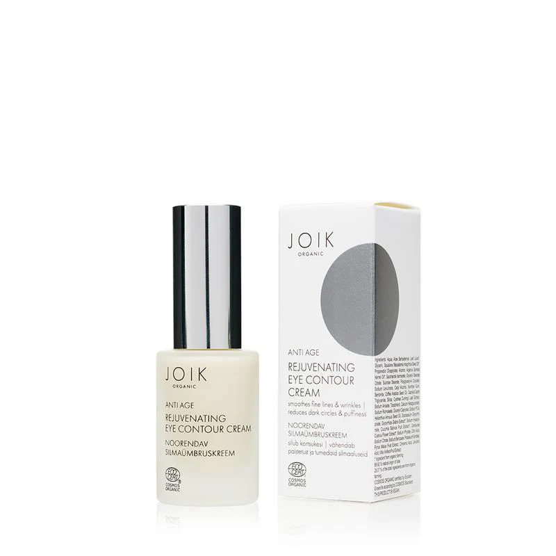 Joik Organics Rejuvenating eye contour cream vegan 15 Milliliter