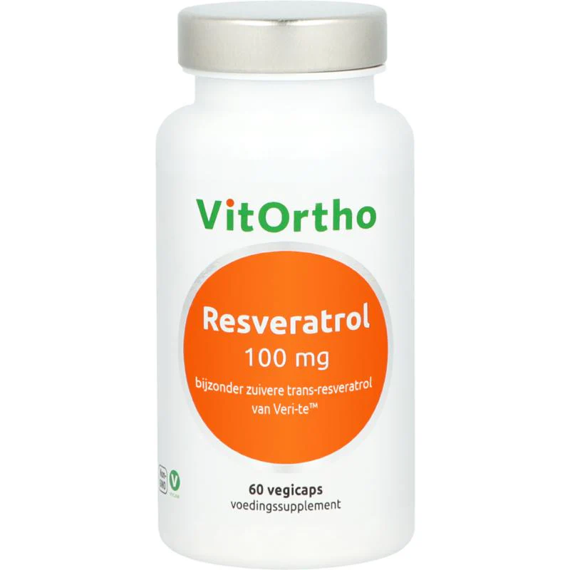 VitOrtho Resveratrol 100mg 60.00 Vegetarische capsules