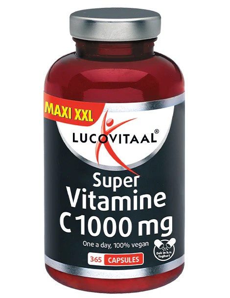 Lucovitaal Vitamine C 1000mg vegan 365.00 Capsules
