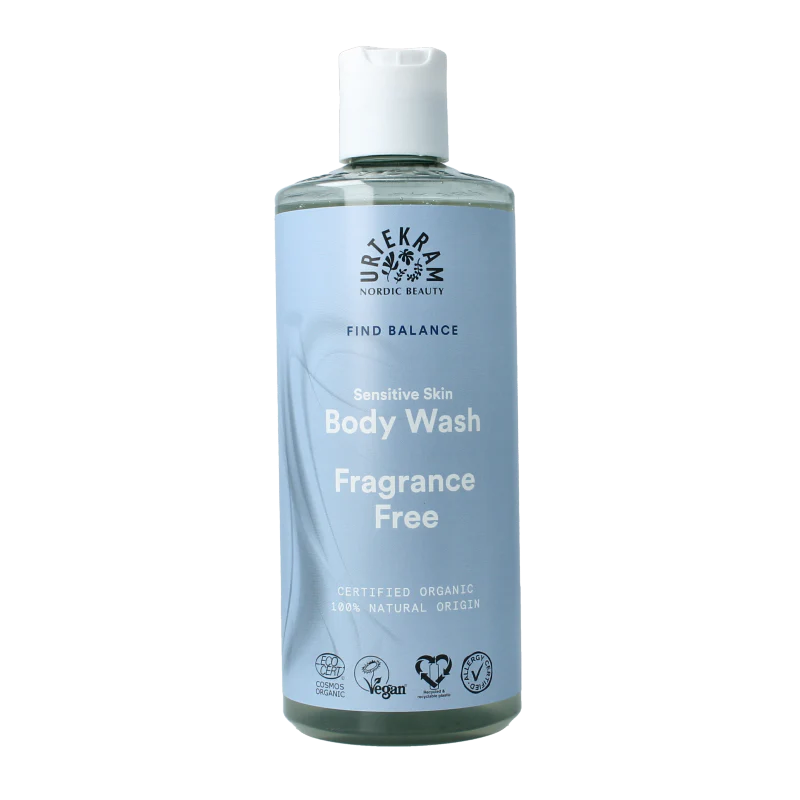 Urtekram Body wash geurvrij gevoelige huid bio 500 Milliliter