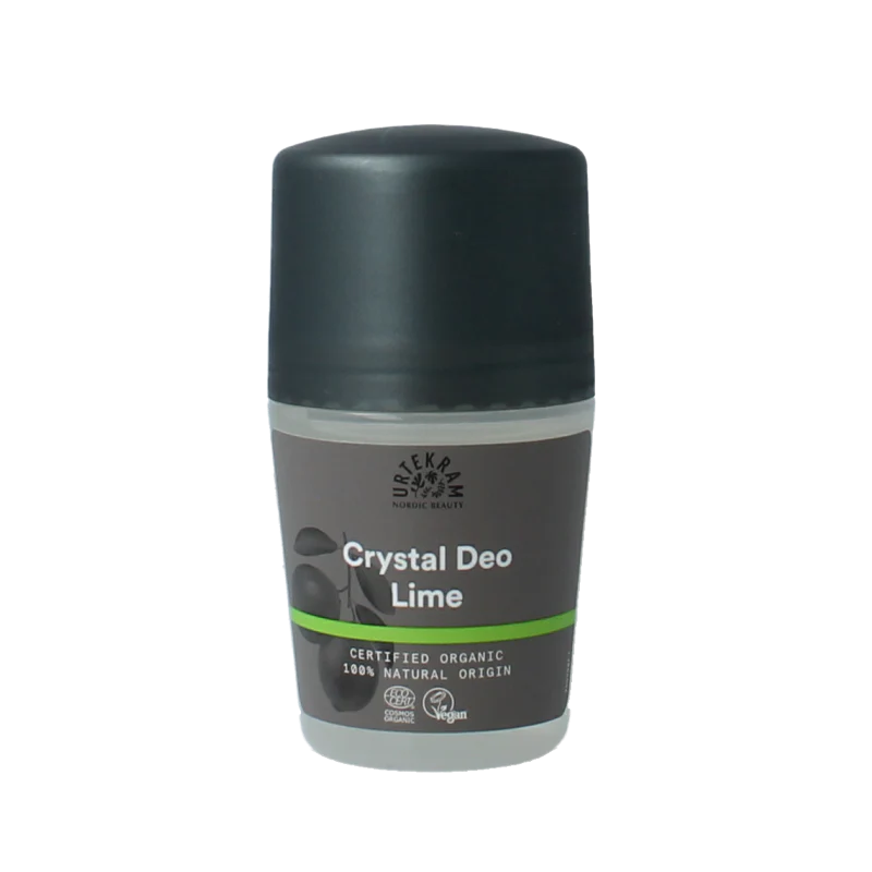 Urtekram Deodorant limoen kristal bio 50 Milliliter