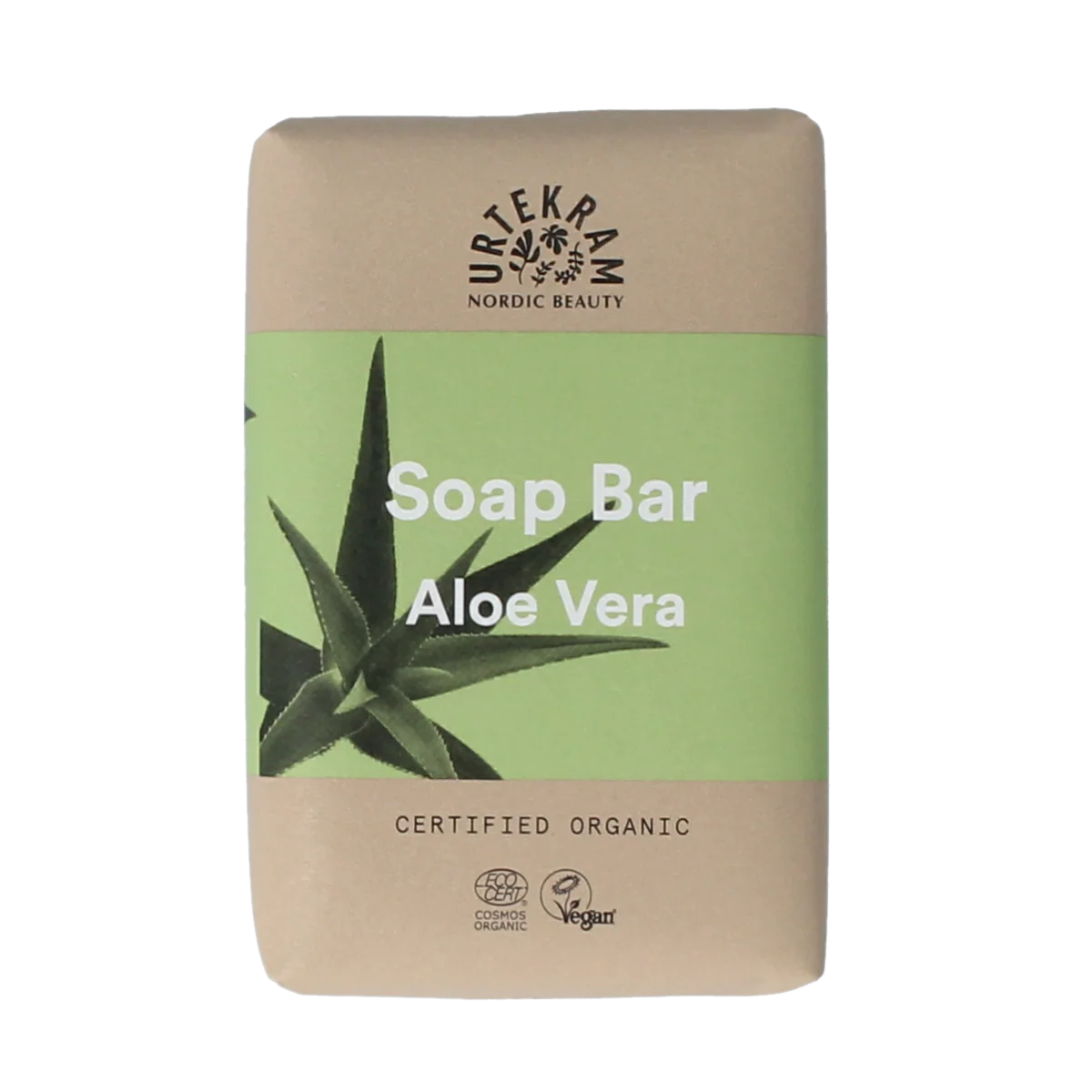 Urtekram Stukje zeep aloe vera bio 100.00 Gram