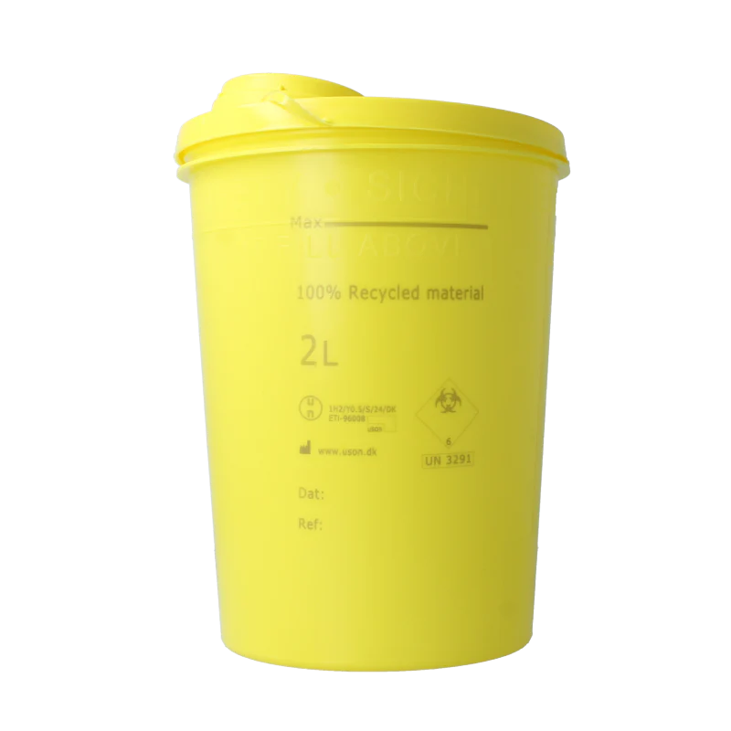 Blockland Naalden container large geel 2 Liter