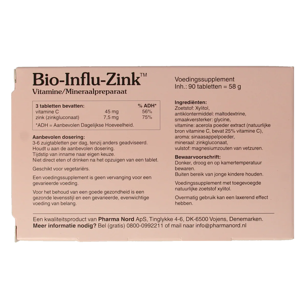 Pharma Nord Bio influ zink 90.00 Tabletten