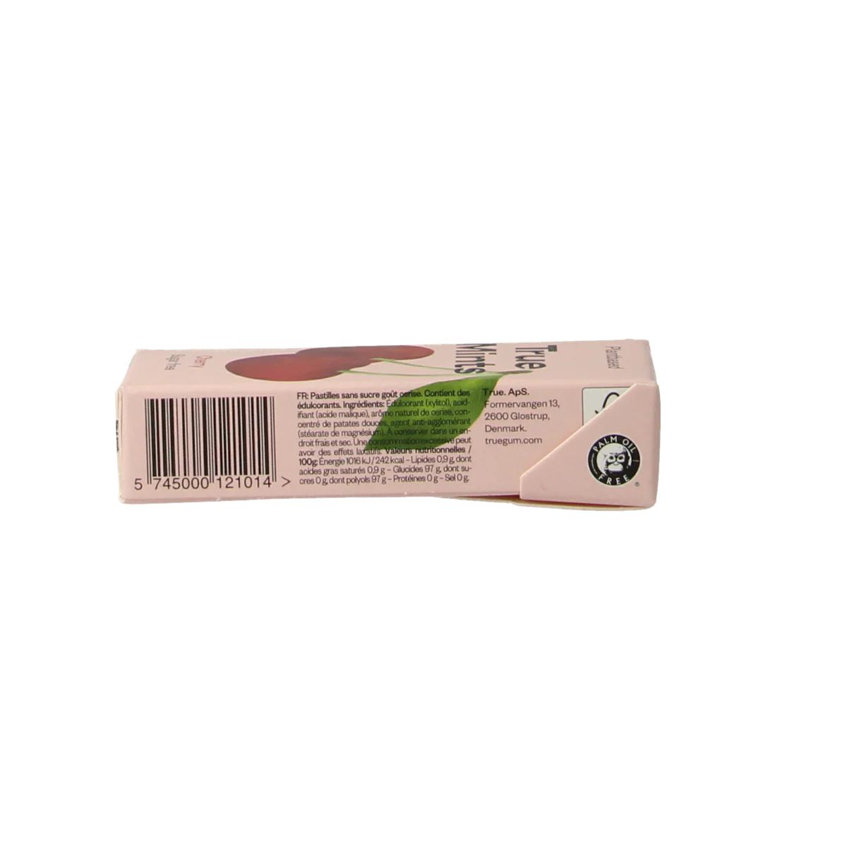 True Mints Cherry suikervrij 13.00 Gram
