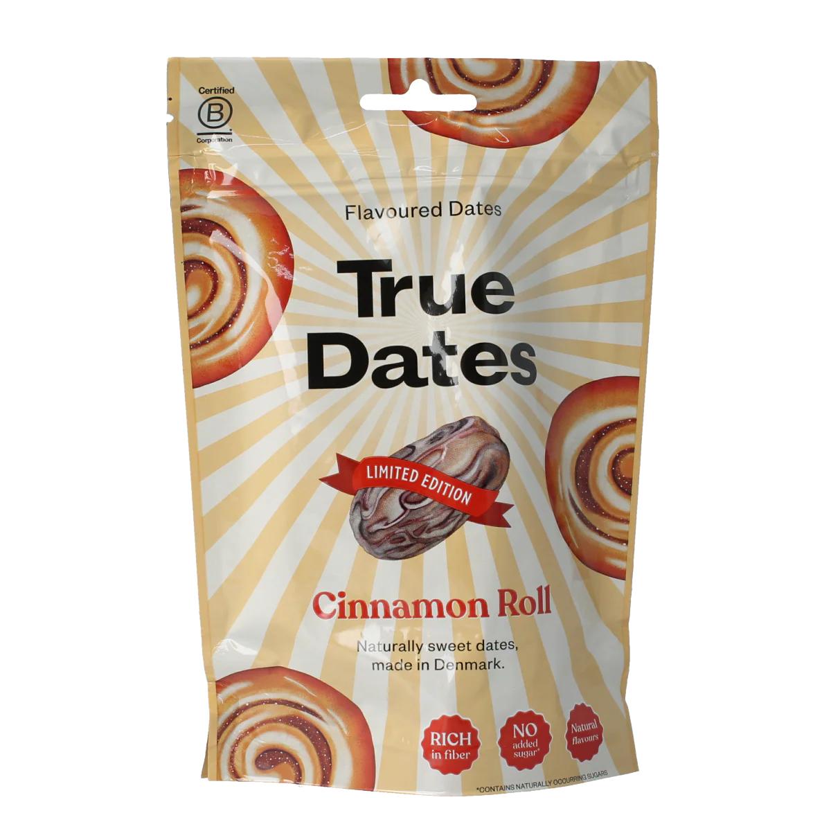 True dates Cinnamon roll 100.00 Gram