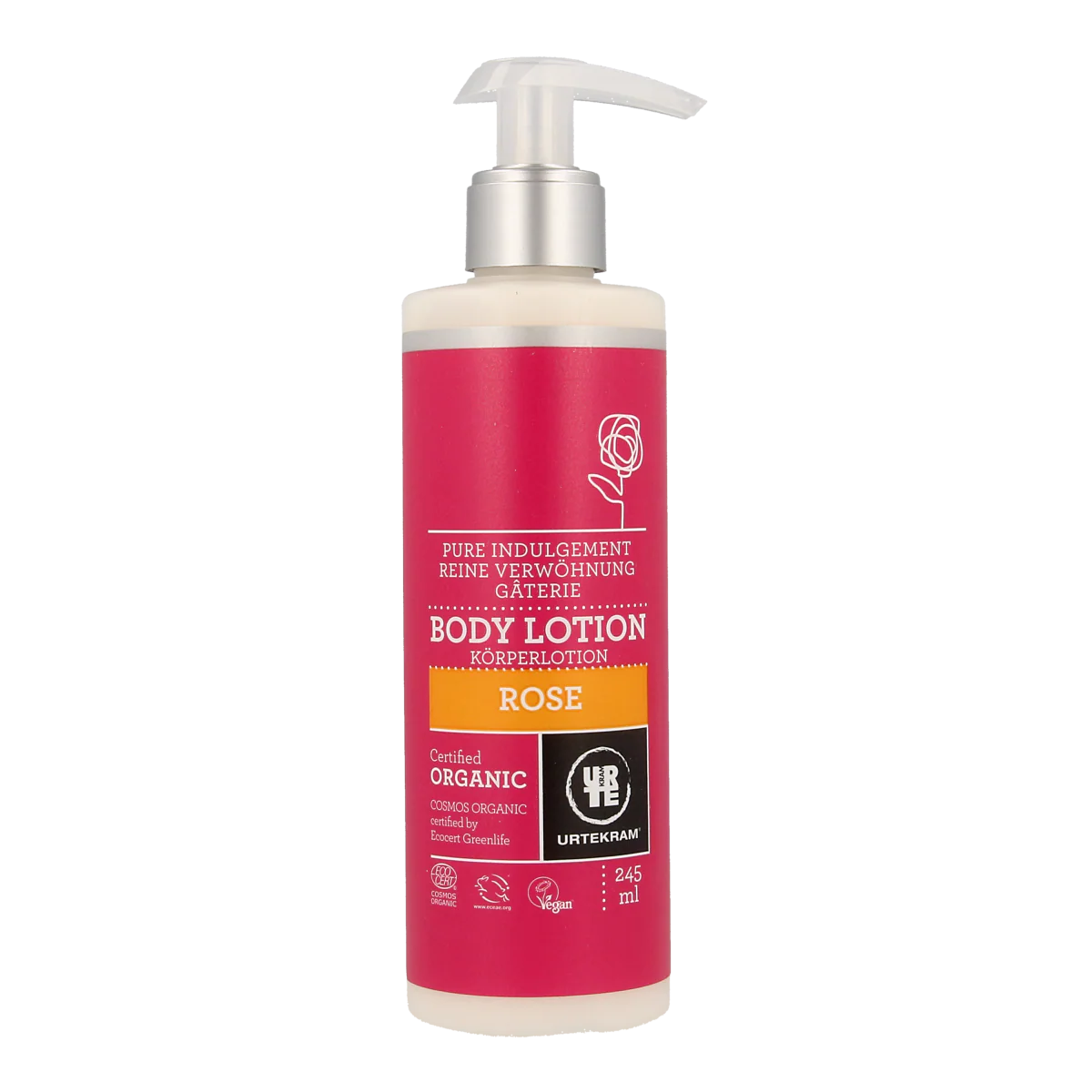 Urtekram Rozen bodylotion 245.00 Milliliter