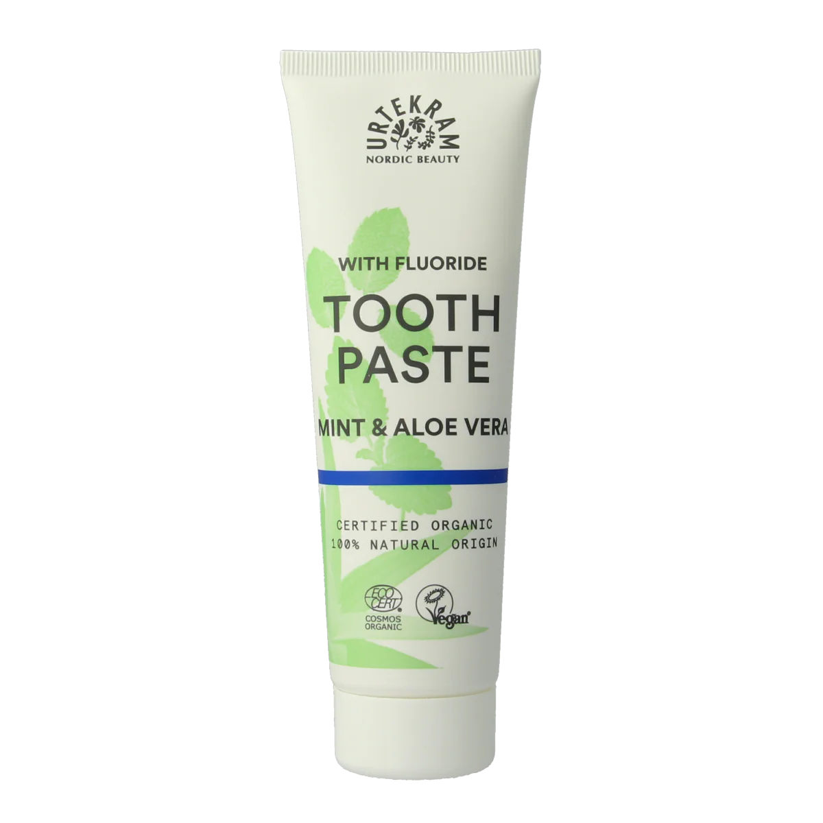 Urtekram Tandpasta mint fluoride 75.00 Milliliter