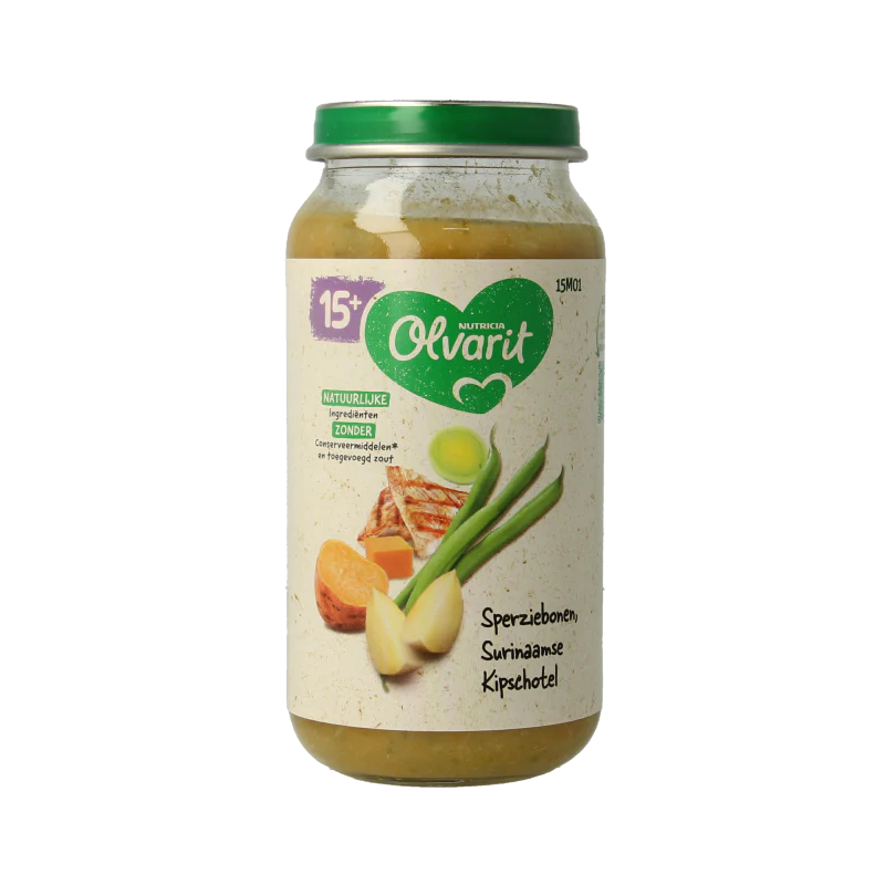 Olvarit Sperziebonen Surinaamse kip 15M01 250 Gram