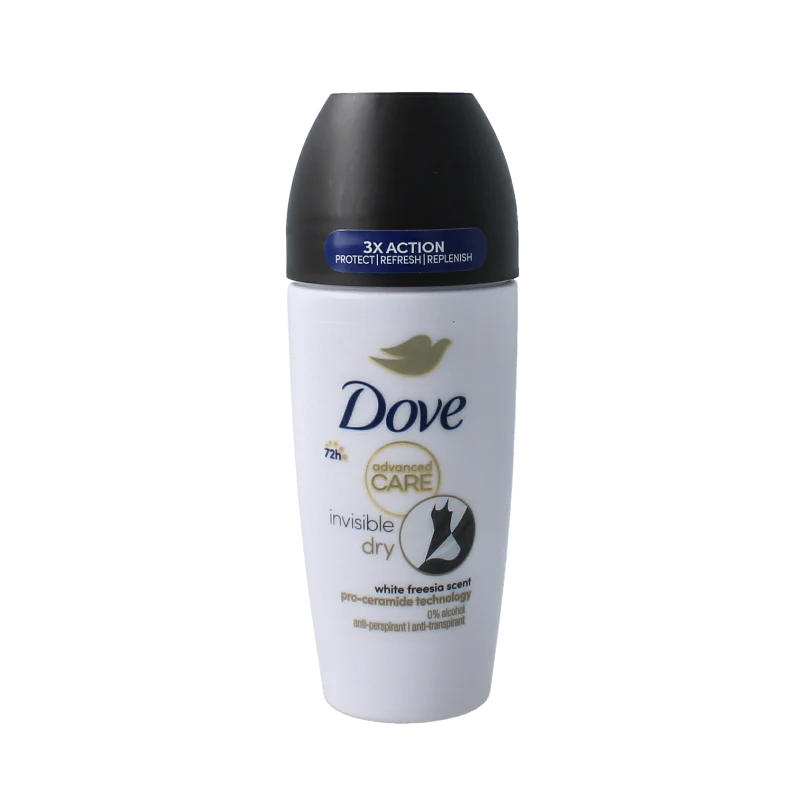 Dove Deodorant roller invisible dry 50 Milliliter
