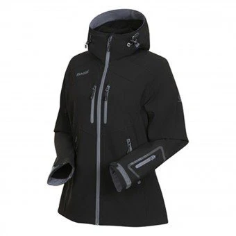 Bergans Stranda Softshell Ski Jas Dames – Zwart