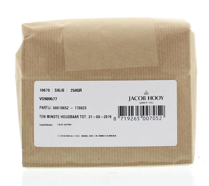 Jacob Hooy Salie gesneden 250.00 Gram
