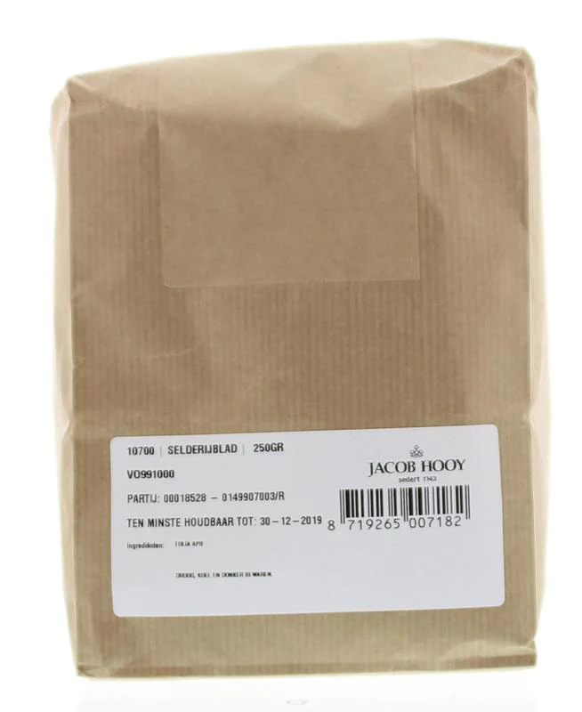 Jacob Hooy Selderijblad 250.00 Gram