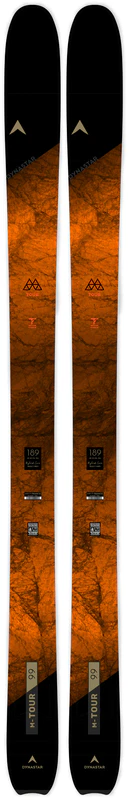 Dynastar M-Tour 99 F-Team toer ski’s oranje/zwart heren