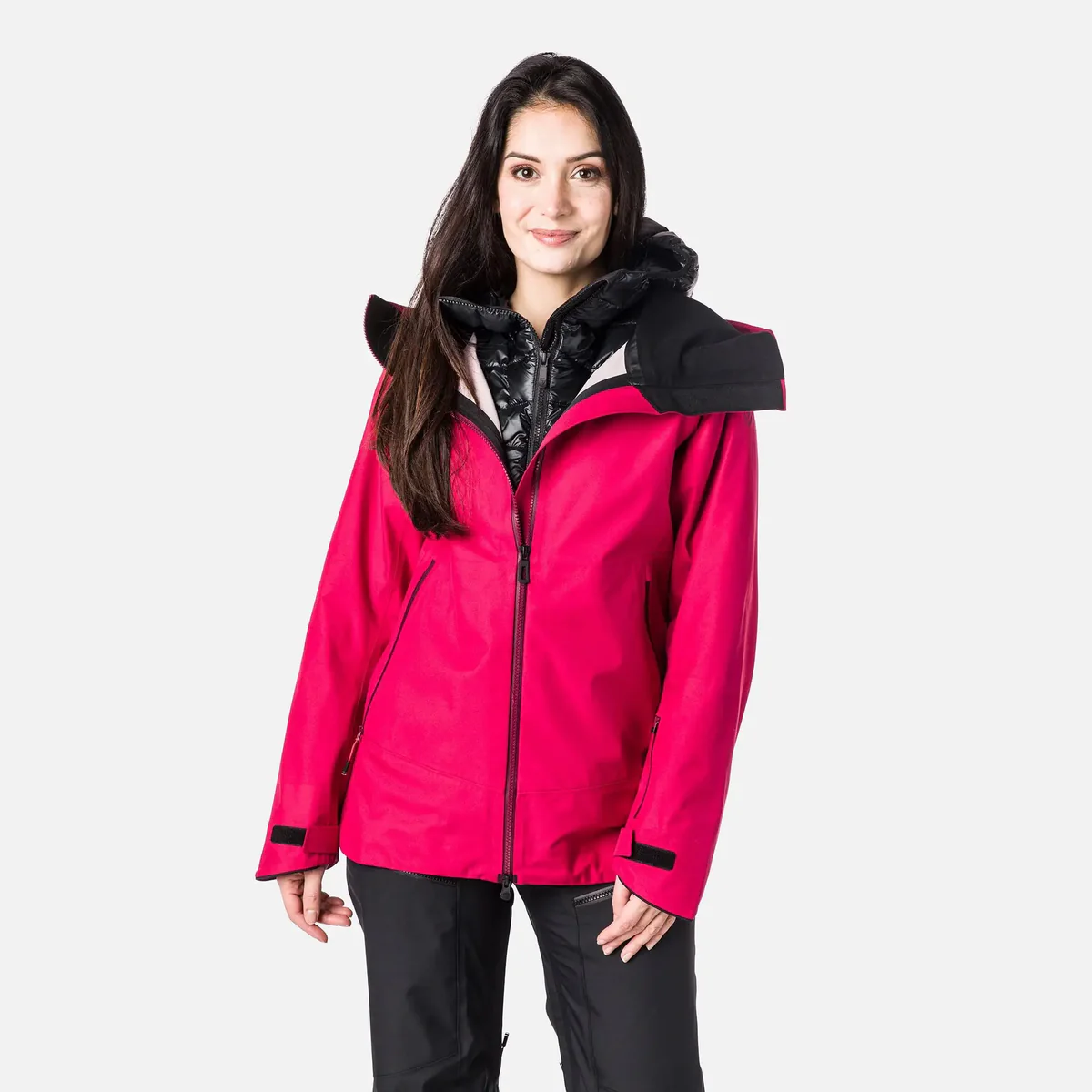 Rossignol SKPR 3L Ski Jas Dames – Roze