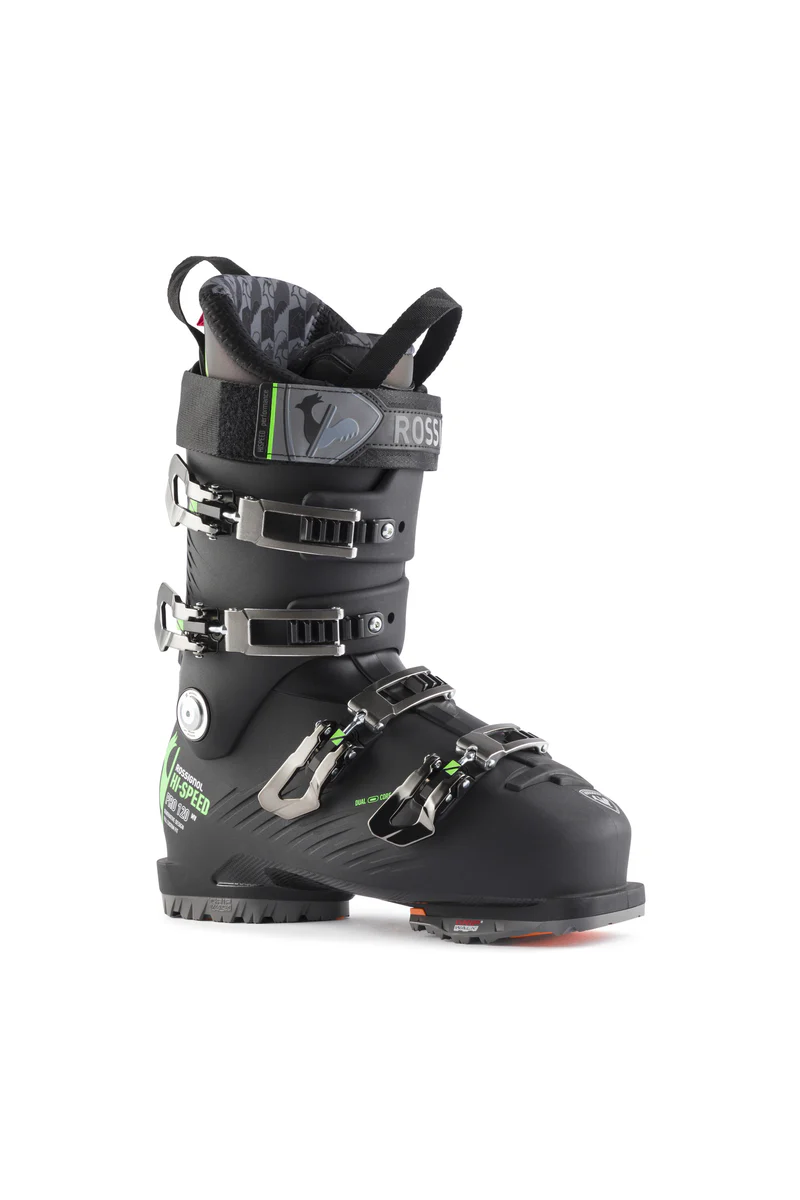 Rossignol Hi-Speed Pro 120 MV GW piste skischoenen zwart/groen heren