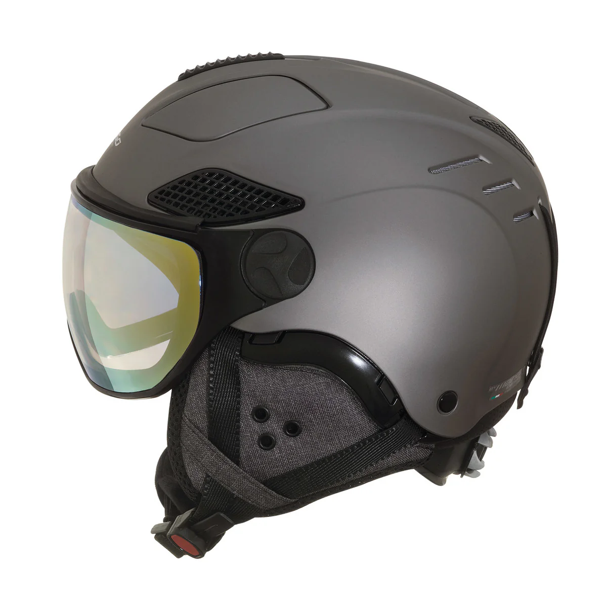 Mango Quota Free Skihelm met Vizier – Grijs