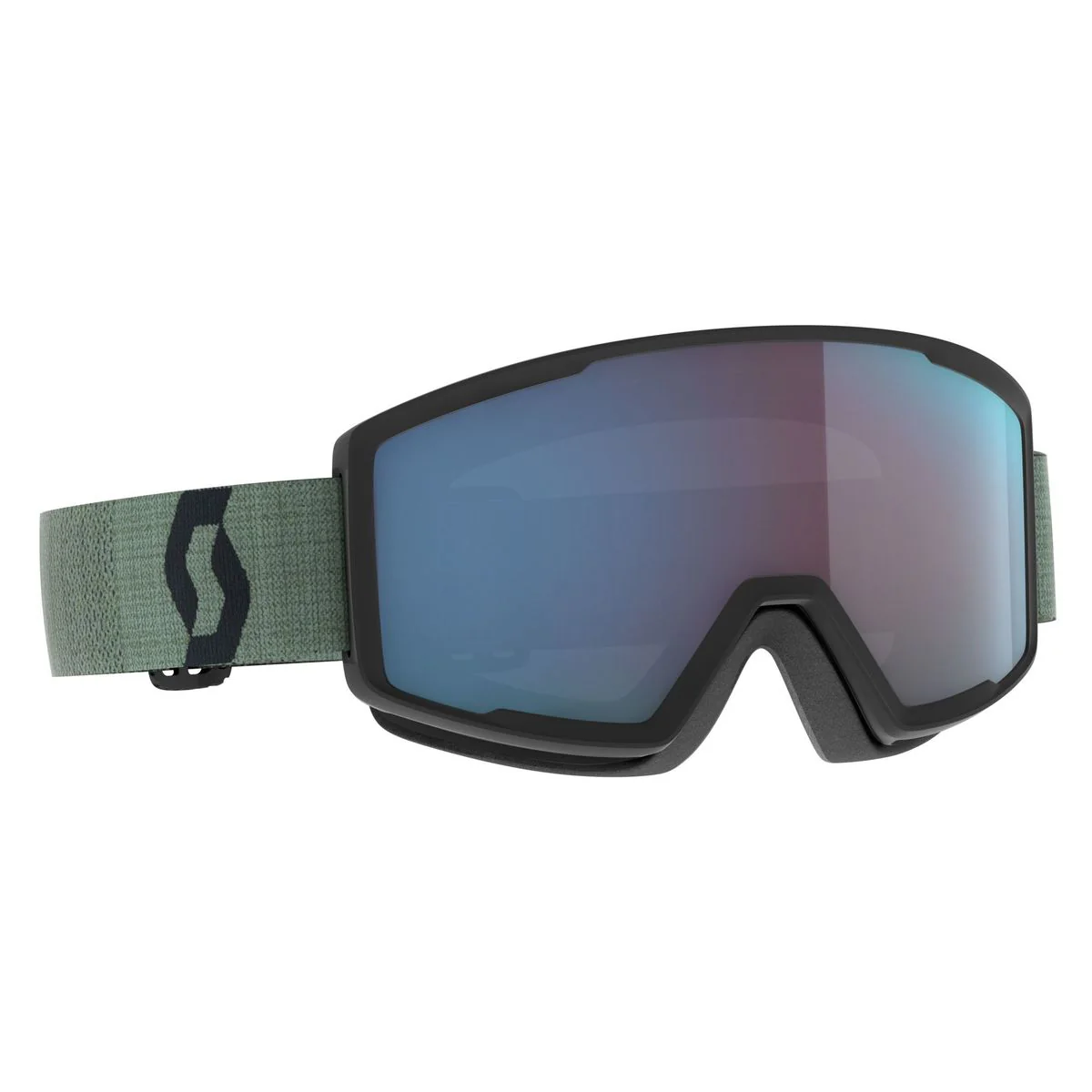 Scott Factor Pro Skibril – Groen/Blauw