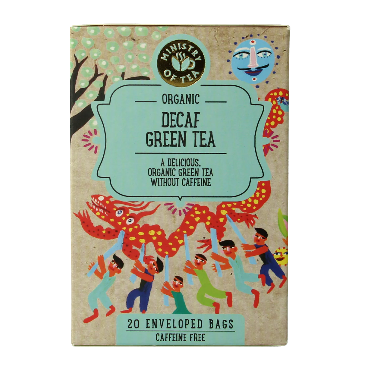 Ministry Of Tea Decaf green tea bio 20.00 Zakjes