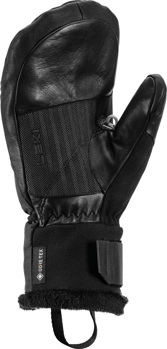LEKI Lantana 3D GTX Mitten Skiwanten Dames – Grafiet/Zwart