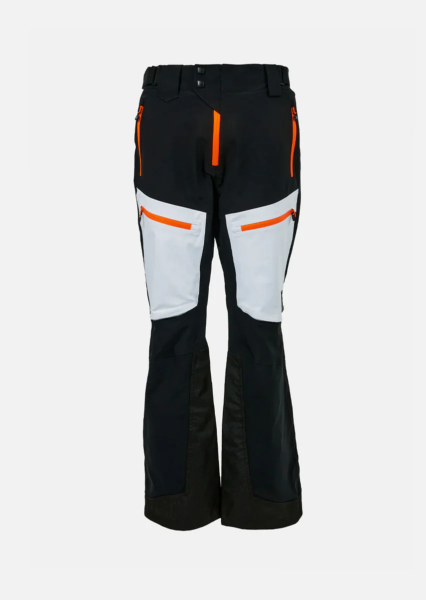 WATTS Level Skibroek Heren – Zwart/Wit