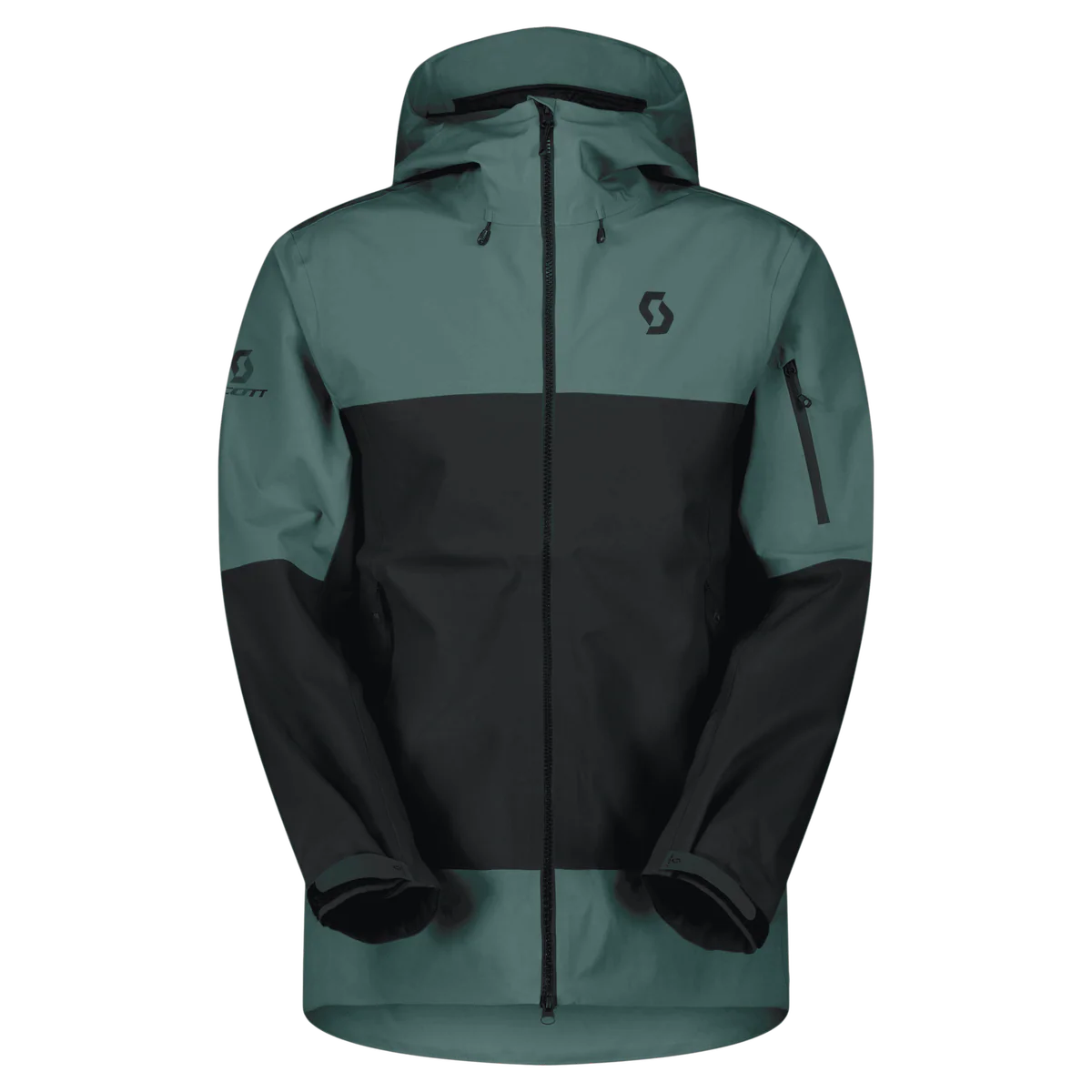 Scott Explorair 3L Ski Jas Heren – Blauw/Zwart