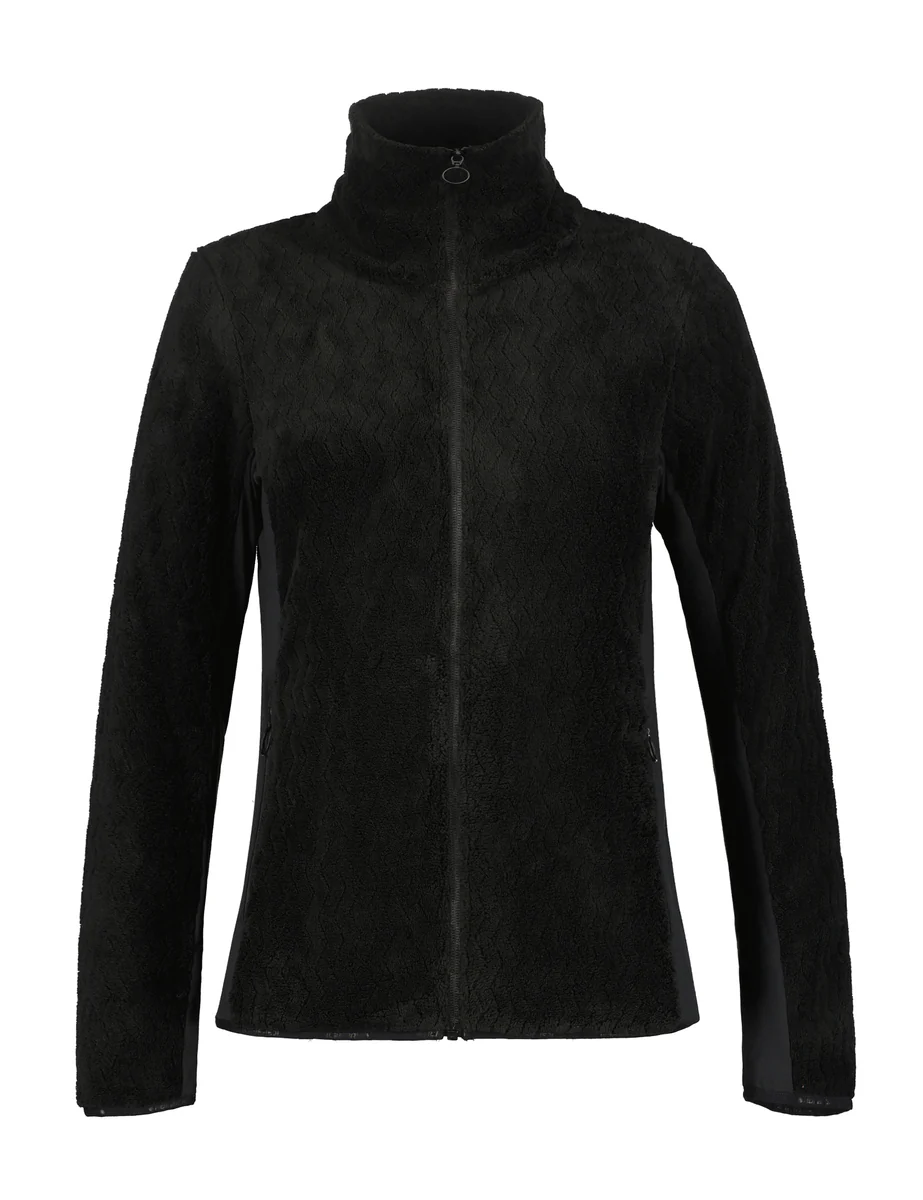 Icepeak Ellaville Fleece Vest Dames – Zwart