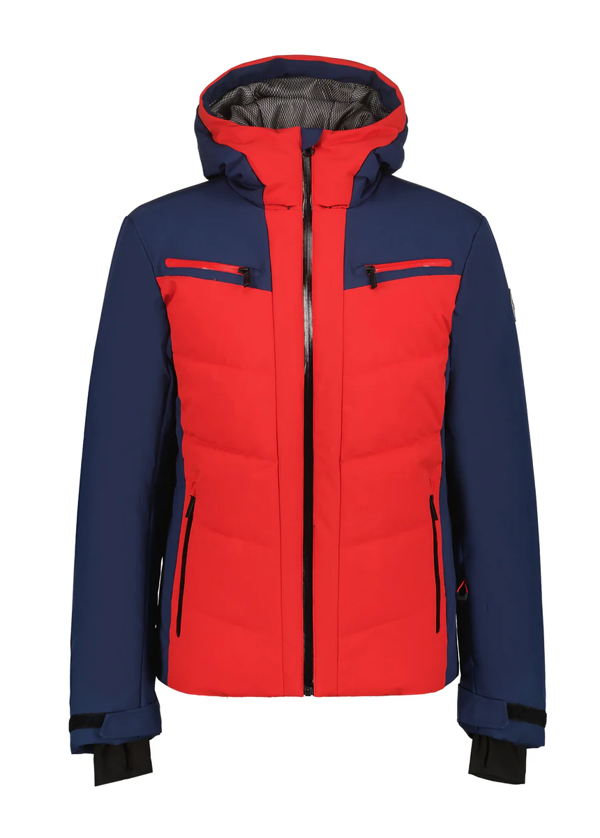 Icepeak Ercolano Ski Jas Heren – Blauw/Rood