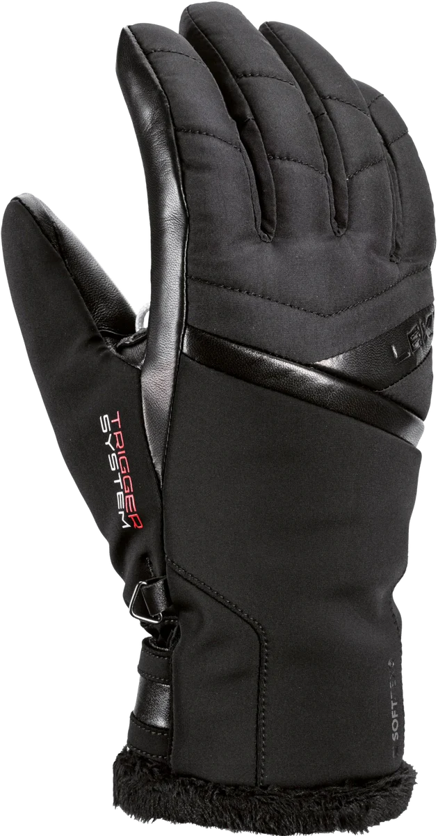 LEKI Snowfox 3D Skihandschoenen Dames – Zwart