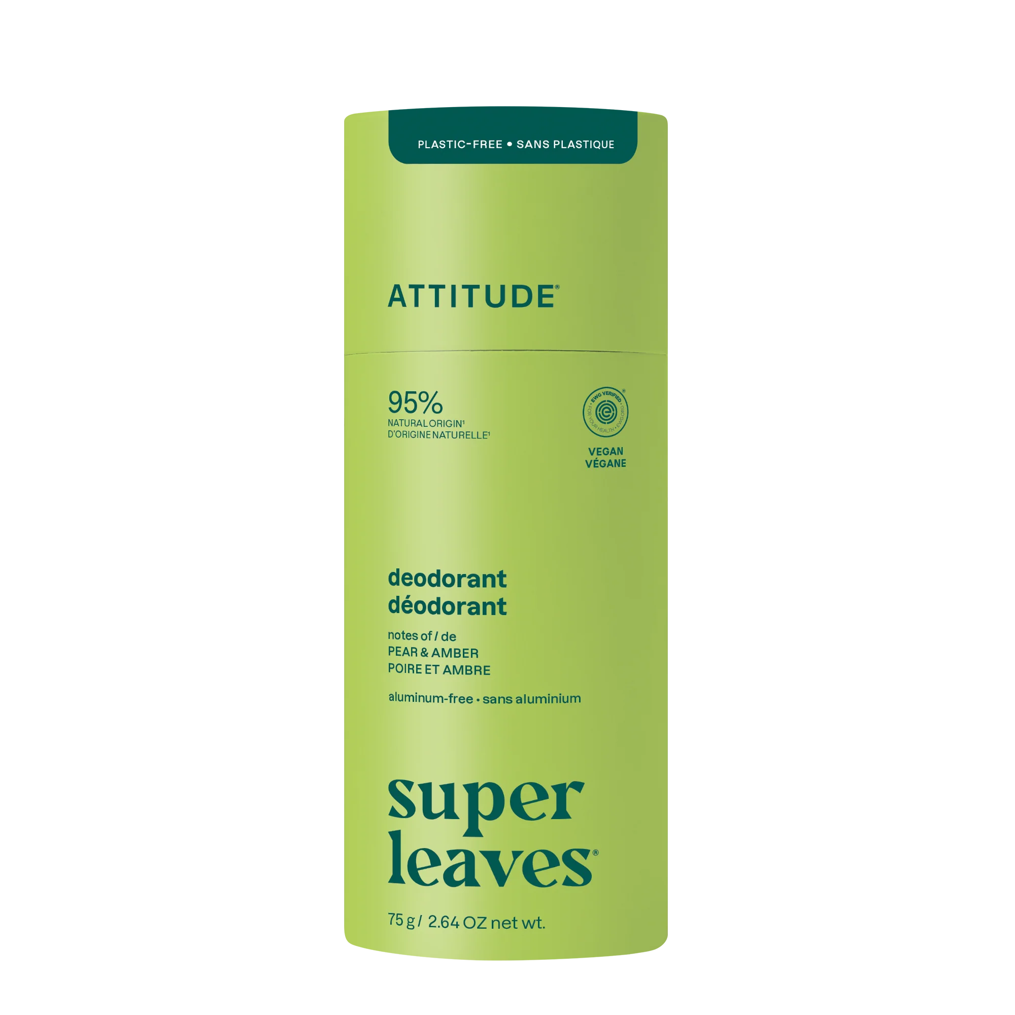 Attitude Deo super leaves pear & amber 75.00 Gram