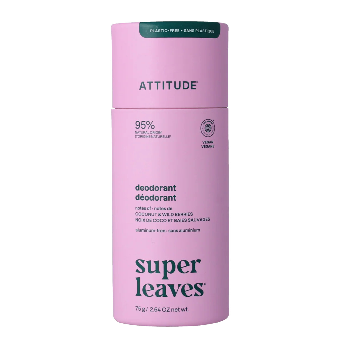 Attitude Deo super leaves coconut & wild berries 75.00 Gram