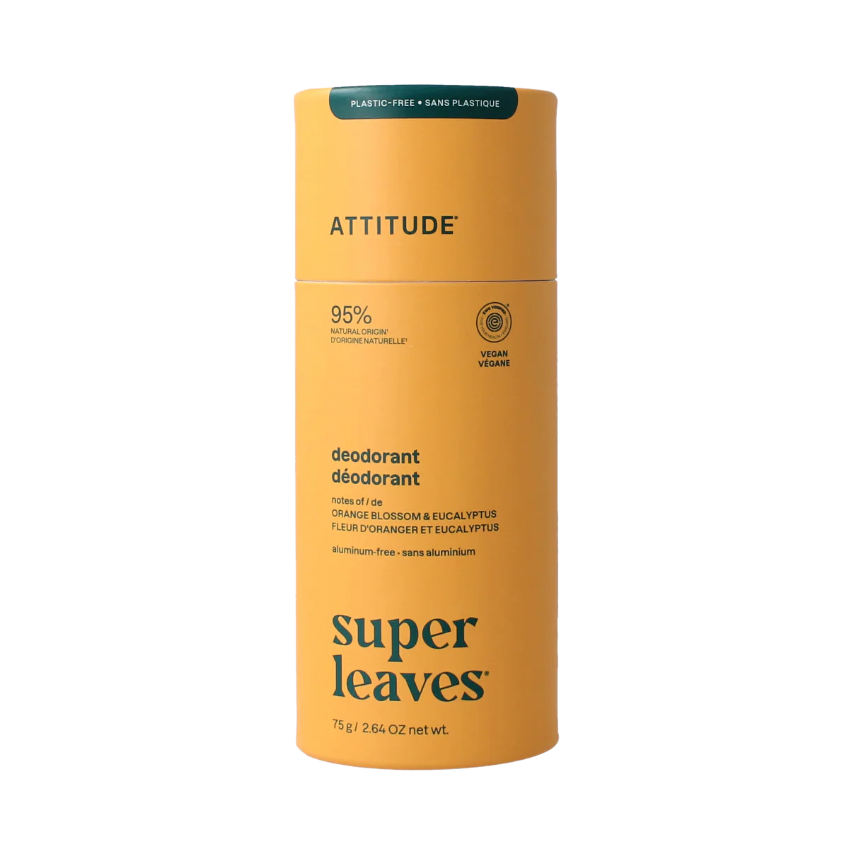 Attitude Deo super leaves orange blossom & eucalyptus 75.00 Gram